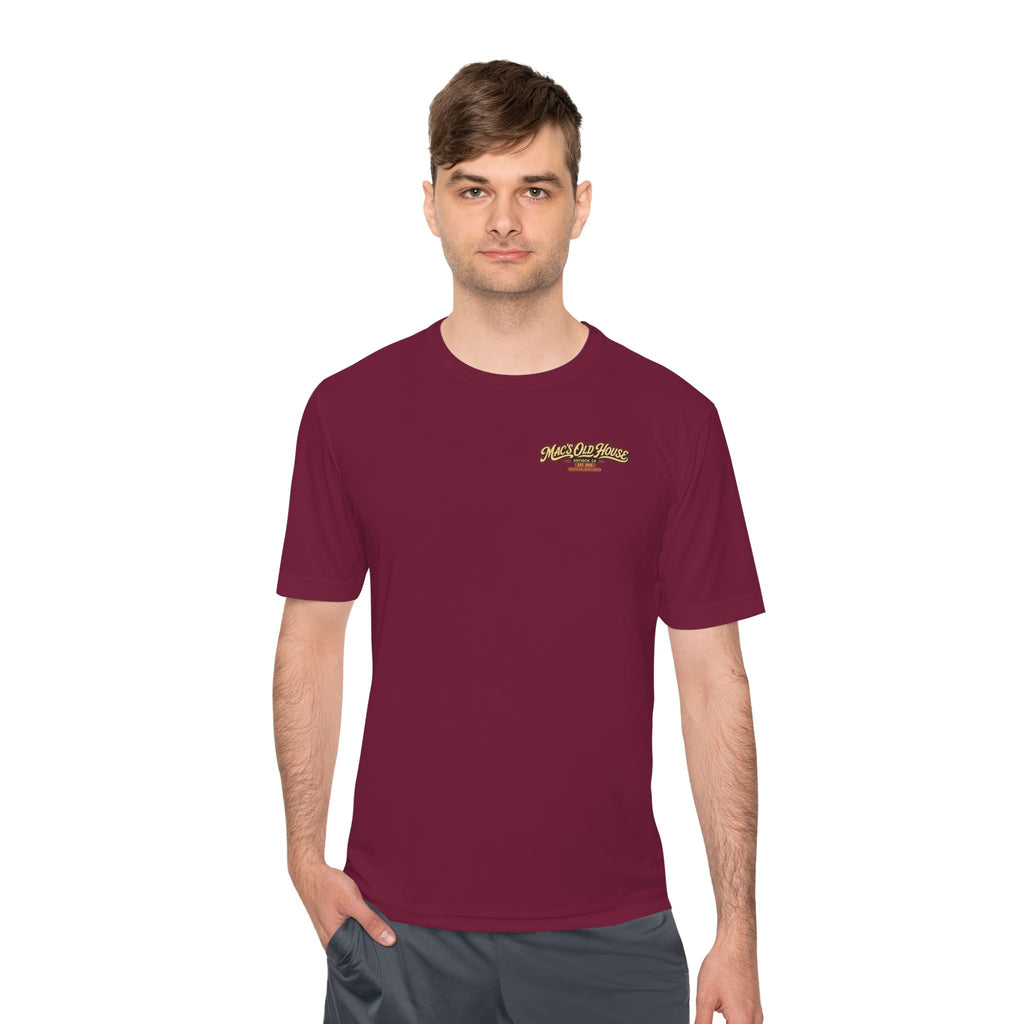 T-Shirt — 'Mac’s Old House' Vintage Scenic Logo Tee
