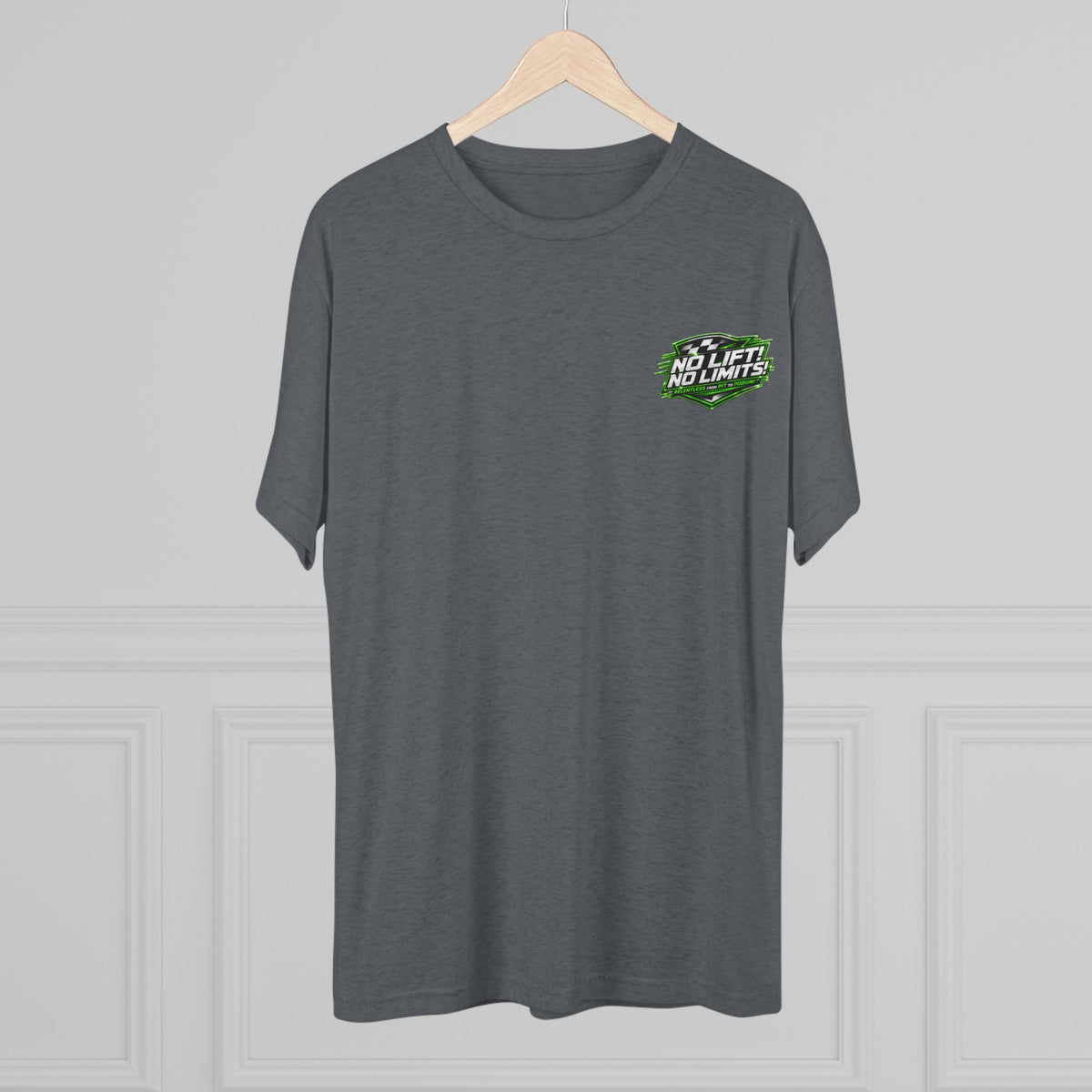 Bet On Me Racing Tee — "No Lift! No Limits!" Go-Kart Graphic Shirt