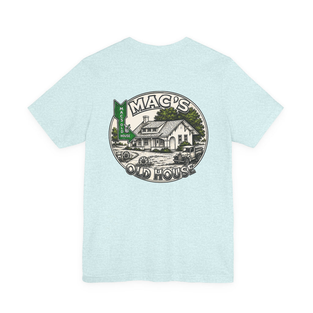 Mac's Old House Tee — Vintage Country House Graphic T-Shirt