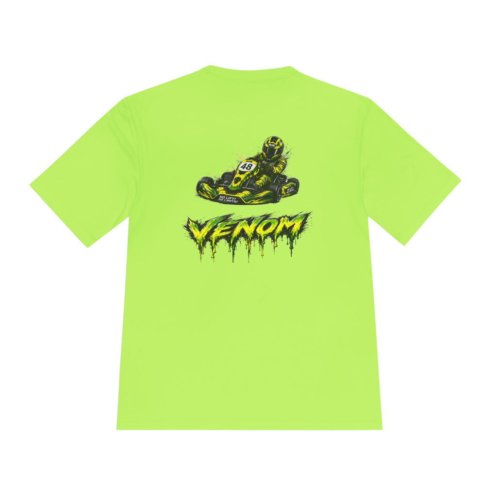 Go-Kart Venom Tee — 'Venom' Racing Moisture-Wicking Shirt