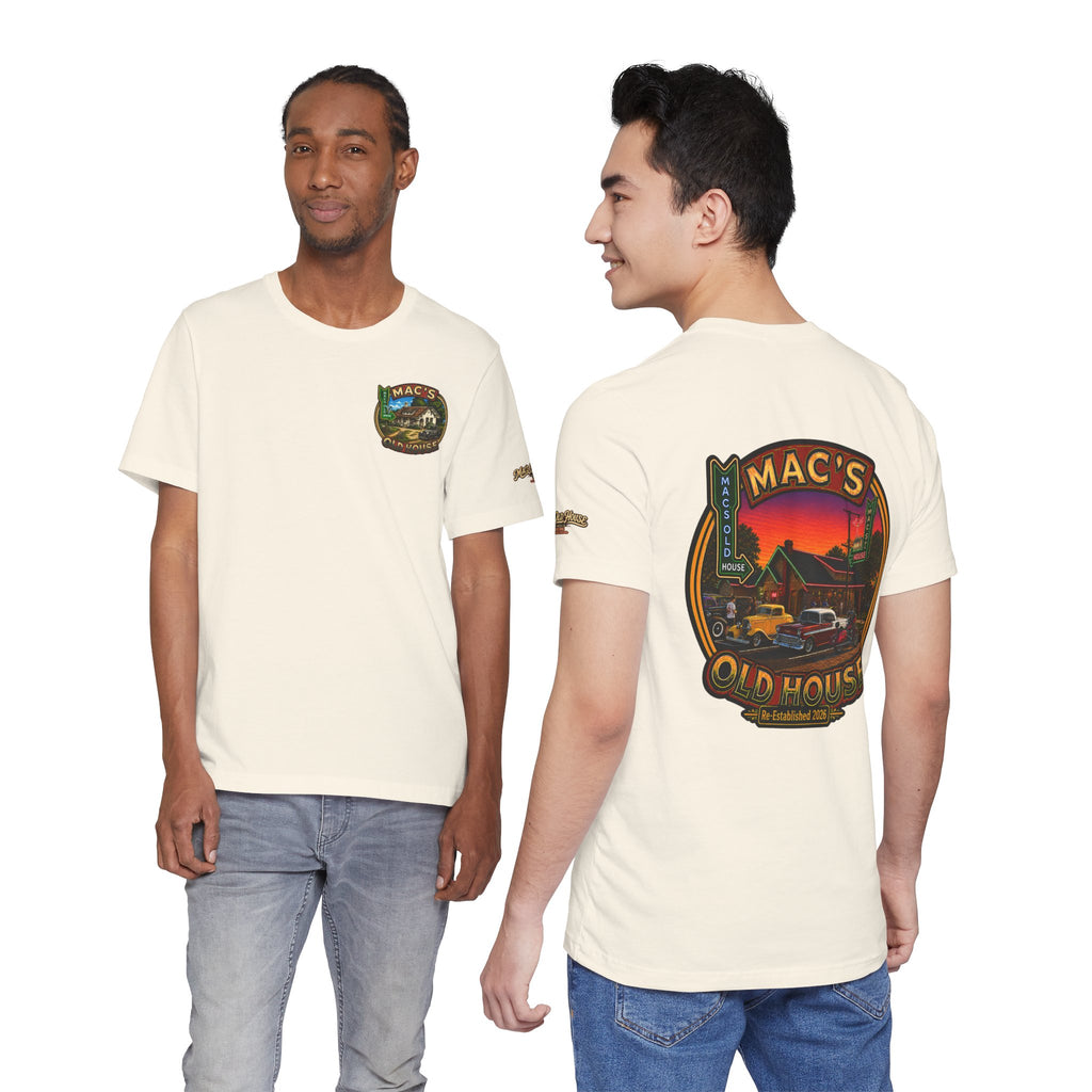 Mac's Old House Retro Diner Graphic Tee