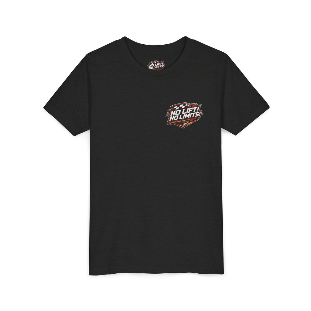 Youth Tee — Eat. Sleep. Race. Repeat. Panda Kart Racing Tee