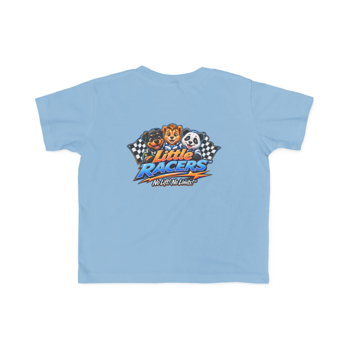 Little Racers Toddler Tee — Cute Racing Paw Patrol Style Graphic