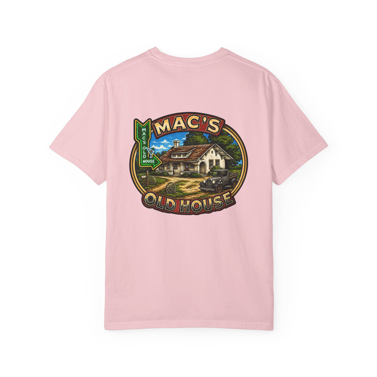 Mac’s Old House Vintage Logo T-Shirt