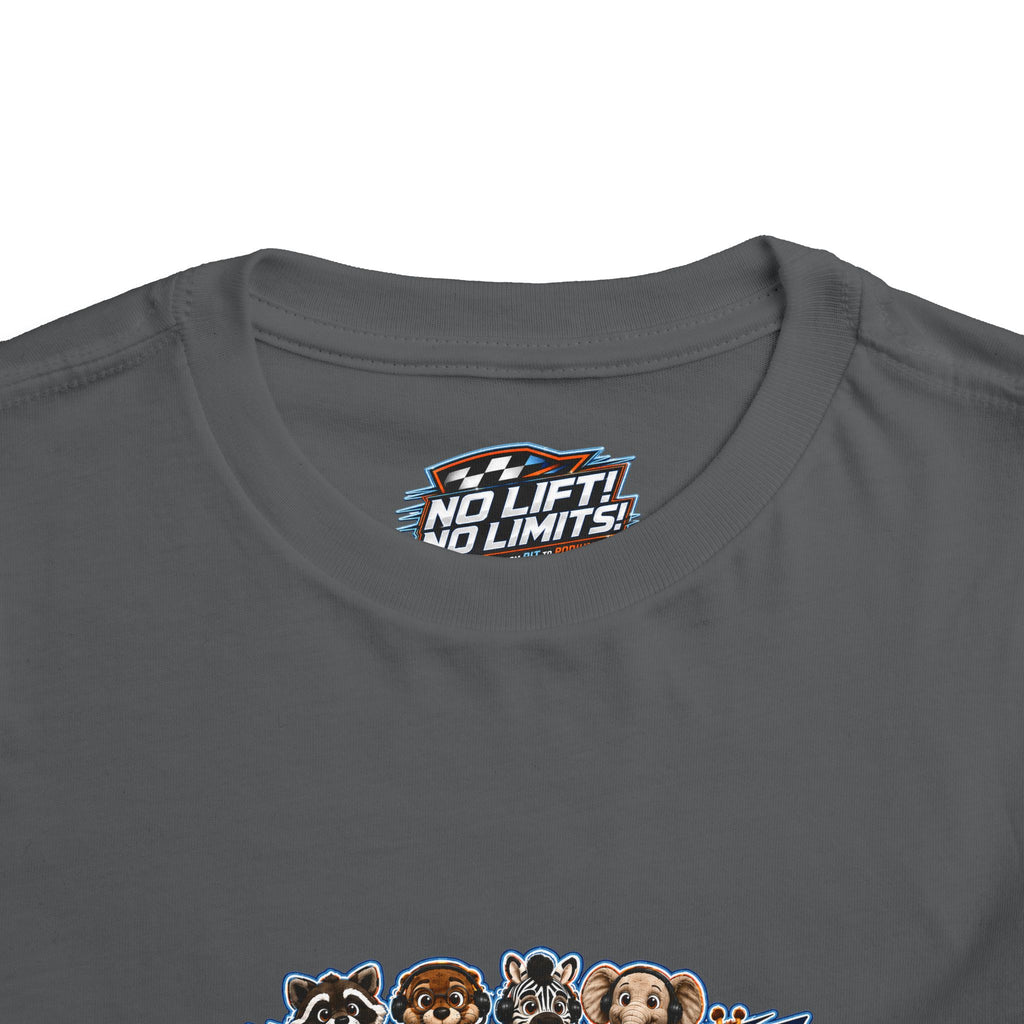 Little Racers™ Storybook Crew Toddler Tee – No Lift! No Limits!™