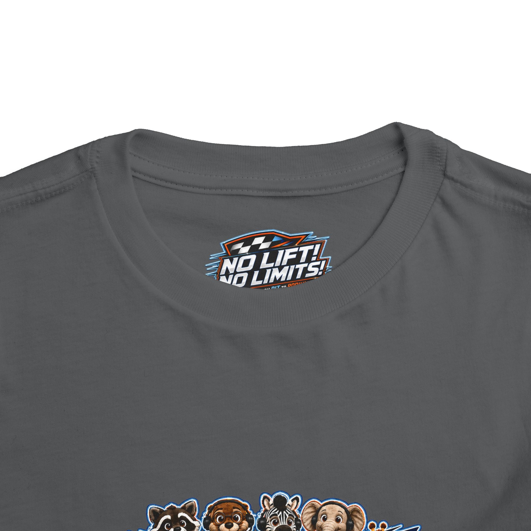 Little Racers™ Storybook Crew Toddler Tee – No Lift! No Limits!™