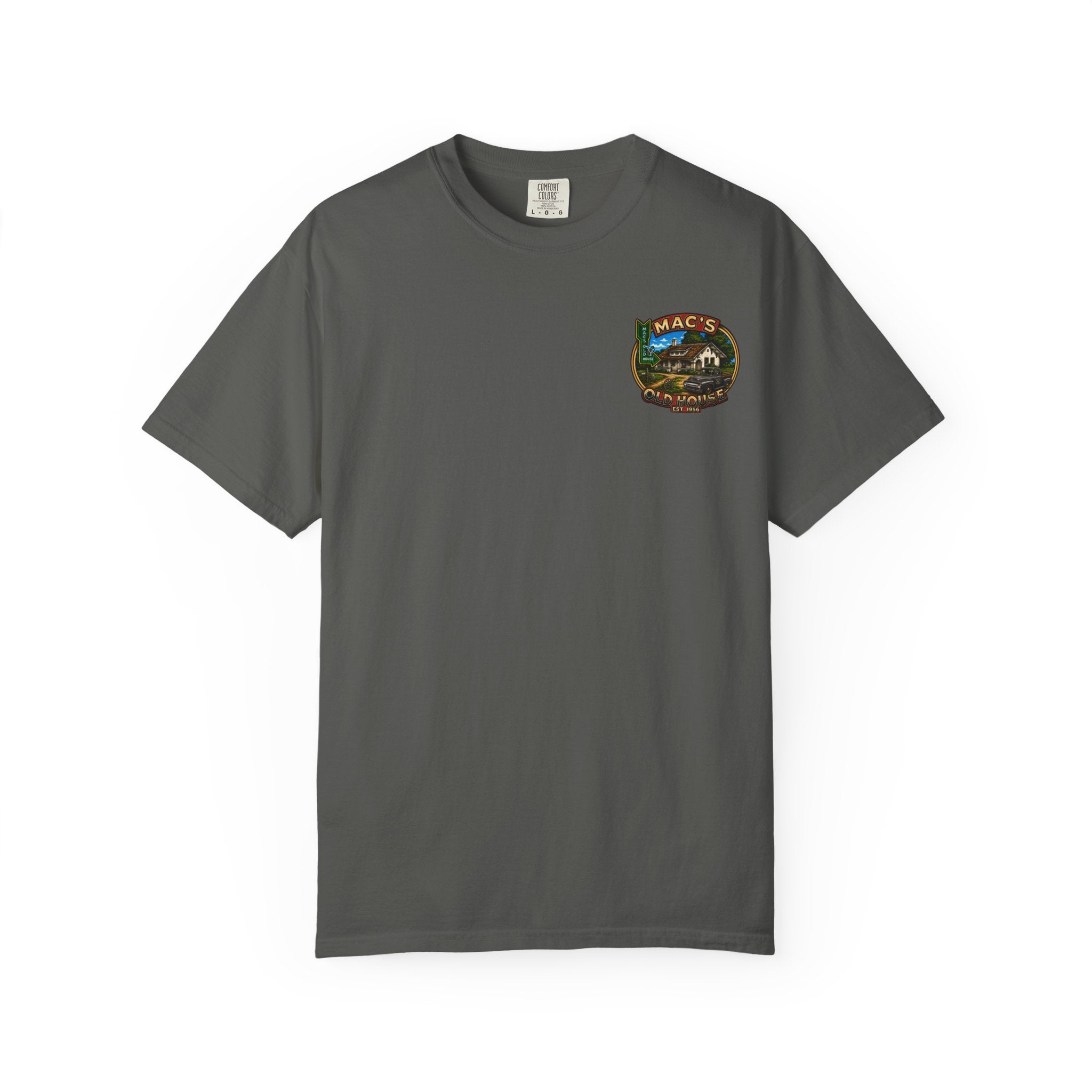 Mac’s Old House T-Shirt – Vintage Diner Scene Tee