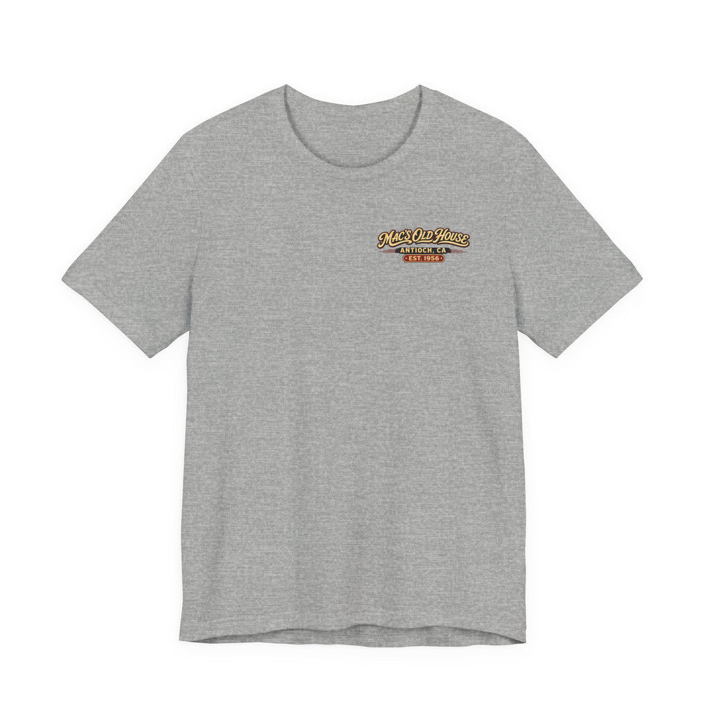 Mac's Old House Tee — Vintage Country House Graphic T-Shirt