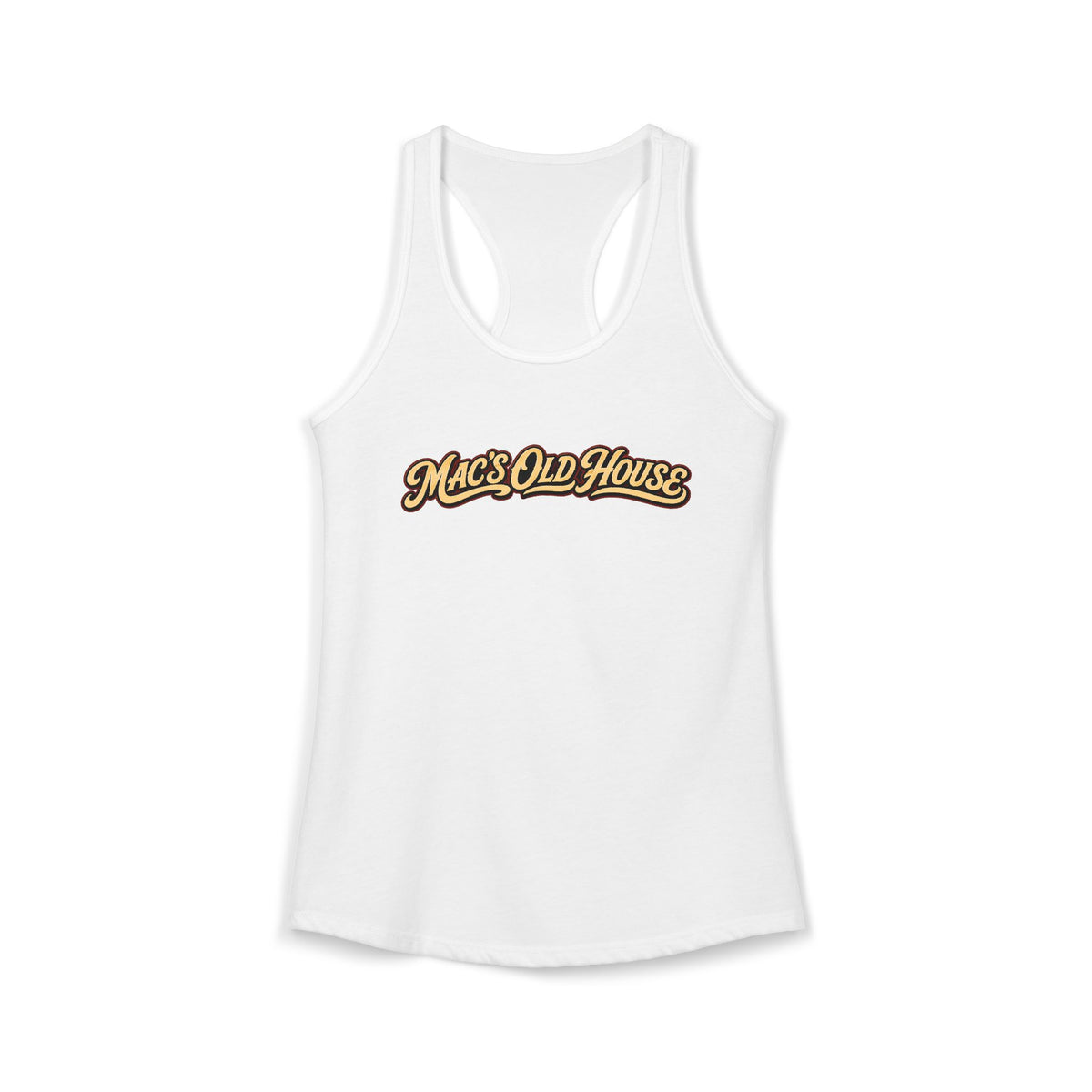 Mac’s Old House Women’s Racerback Tank