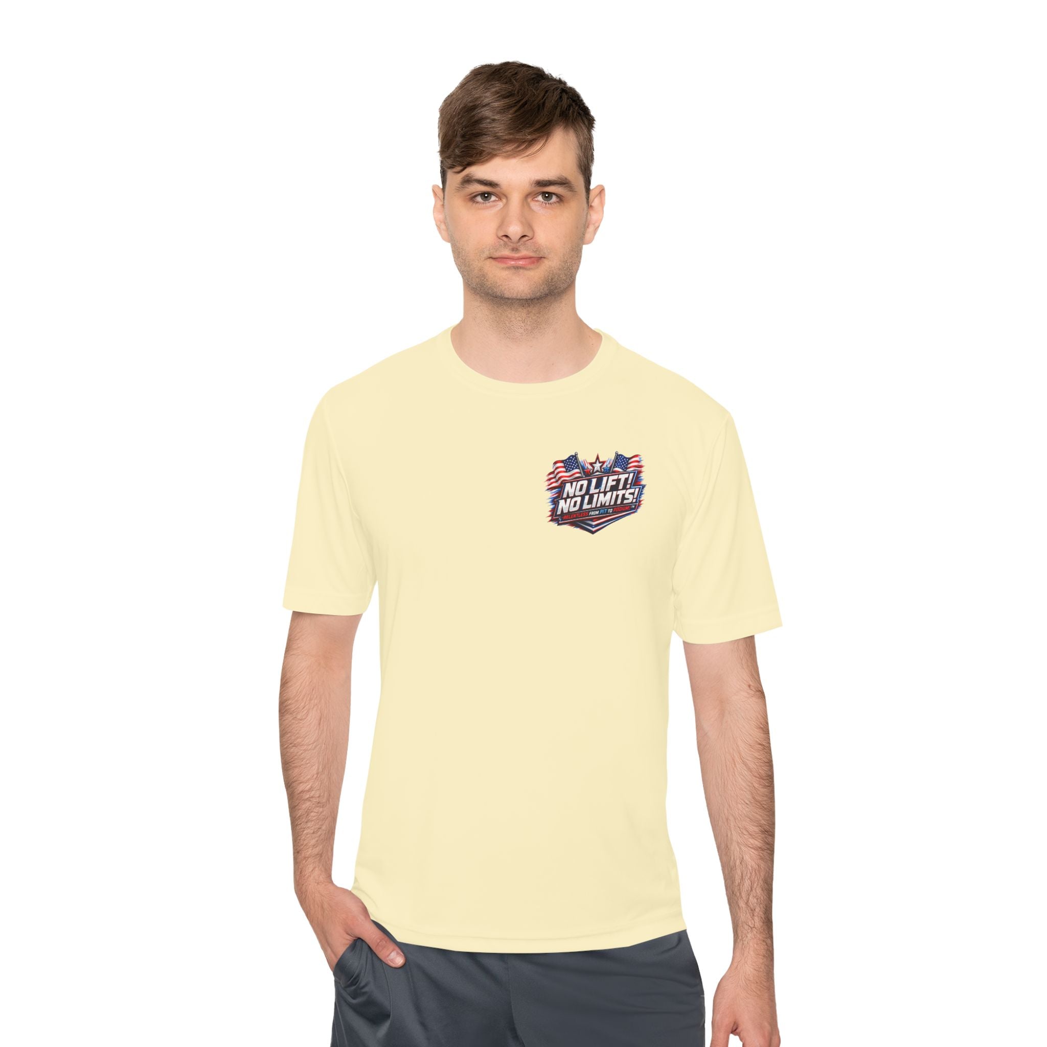 No Lift! No Limits!™ Relentless American Race Tee
