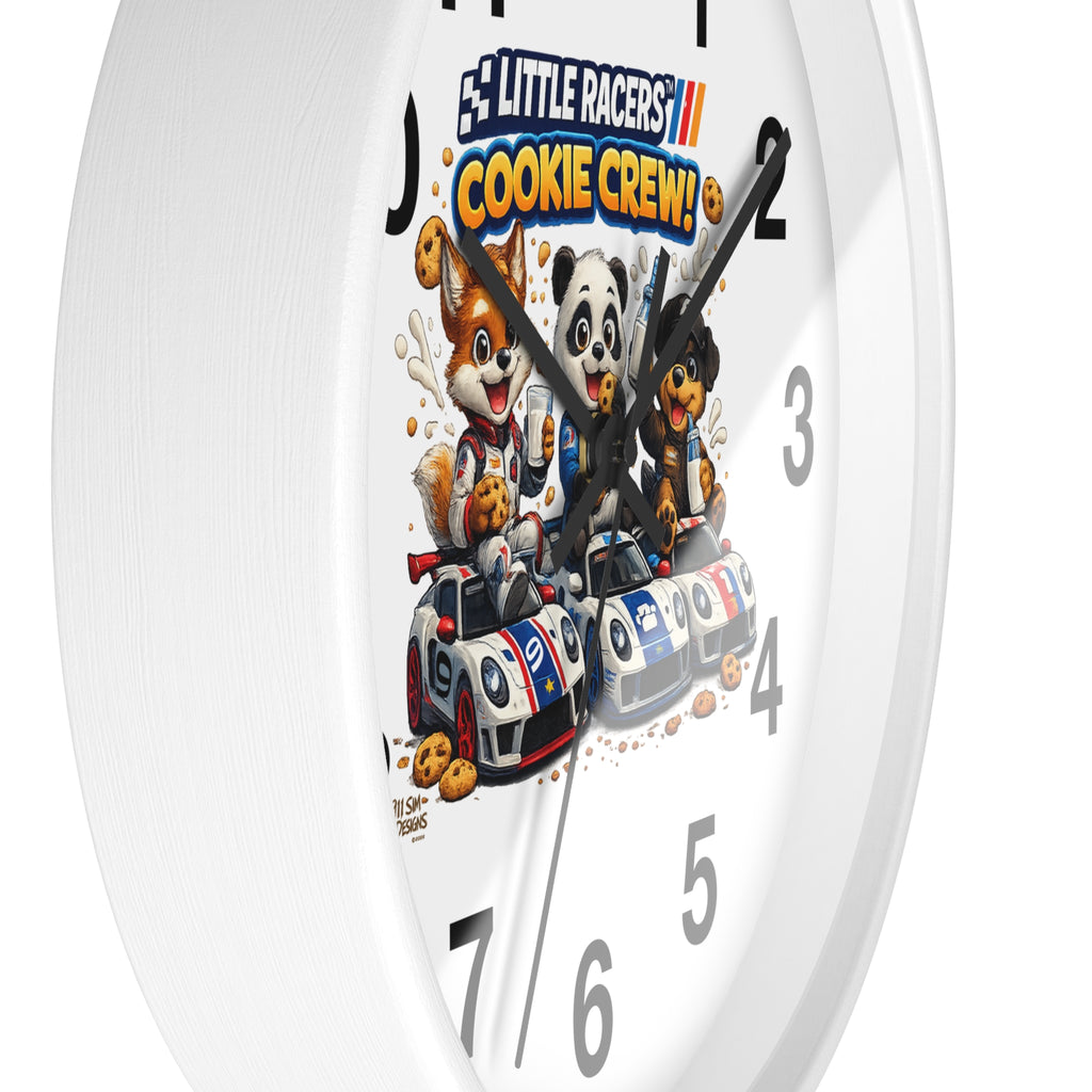 Little Racers™ Cookie Crew Learn-to-Tell-Time Wall Clock