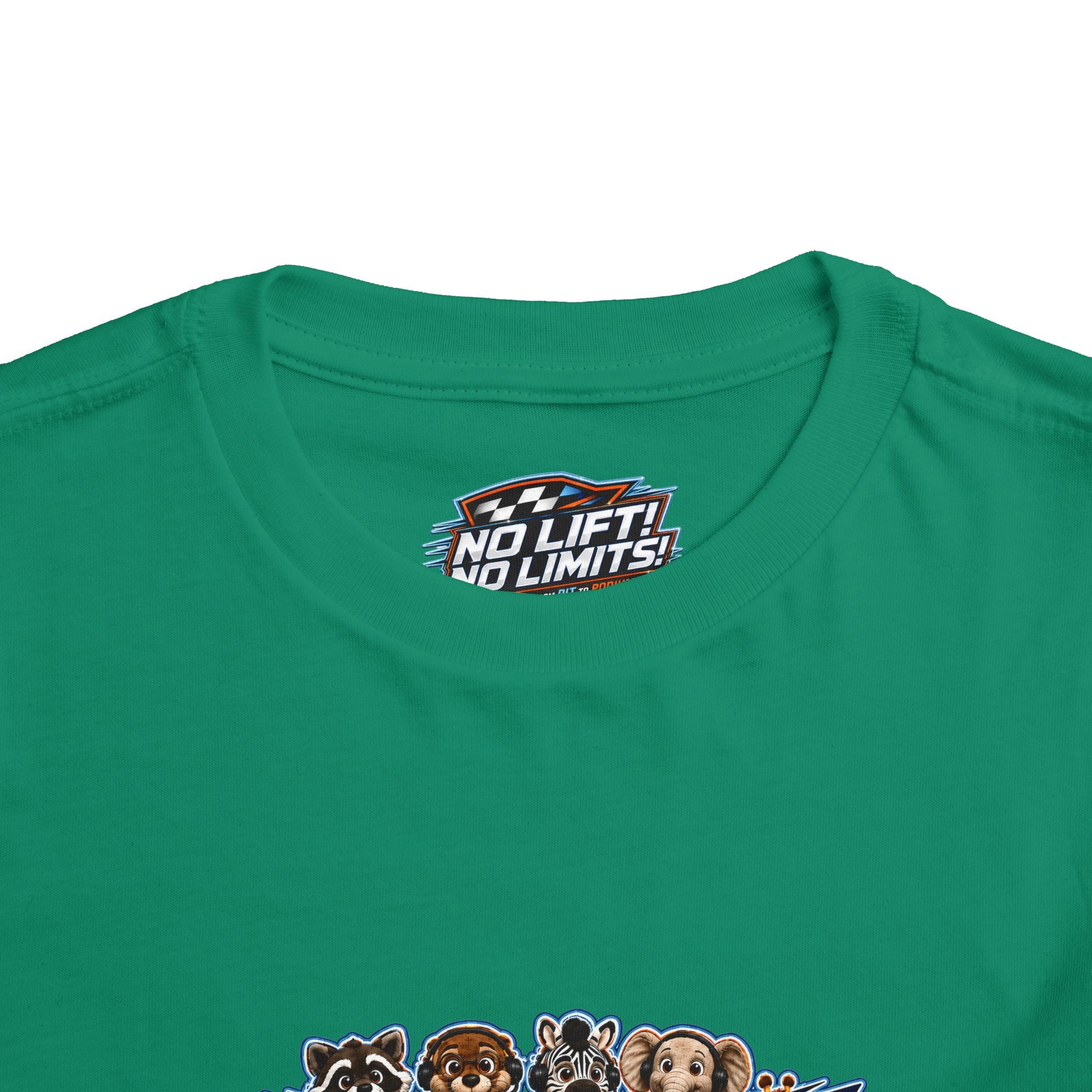 Little Racers™ Storybook Crew Toddler Tee – No Lift! No Limits!™