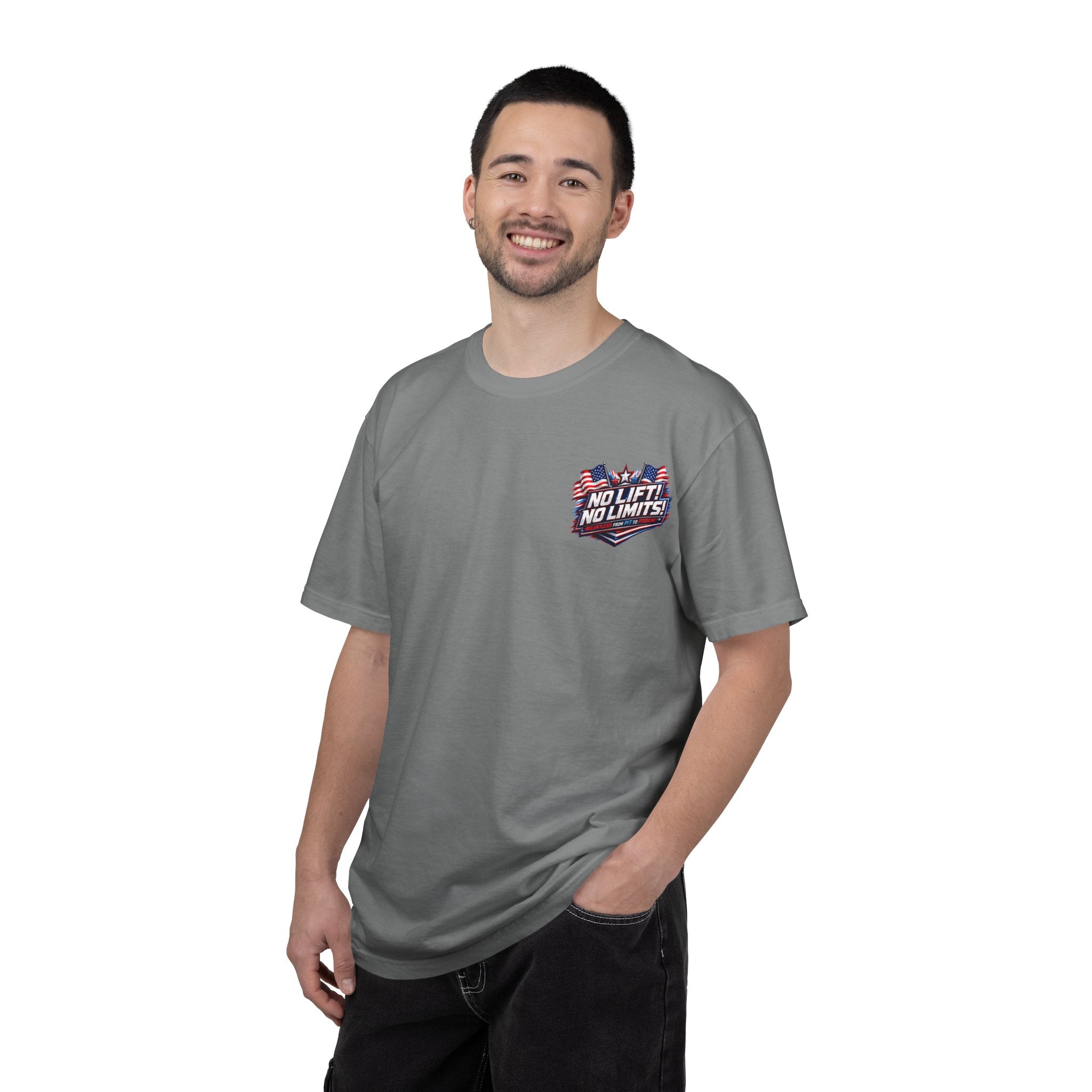 Patriotic '250 Years No Lift, No Limits' T-Shirt