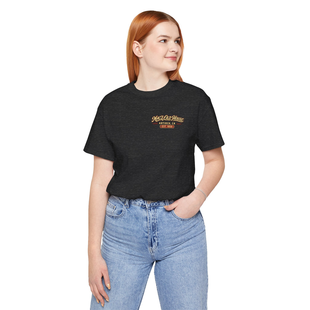 Mac's Old House Tee — Vintage Country House Graphic T-Shirt