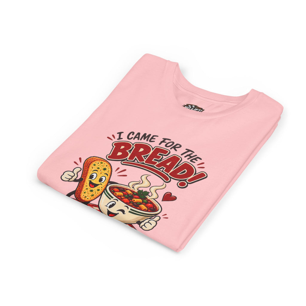 Youth Tee - "I Came for the Bread" Soup & Bread Kids T-Shirt