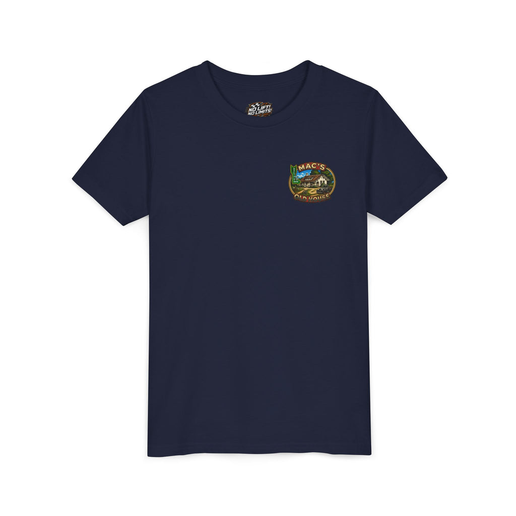Youth Tee — "Mac's Minestrone" Retro Soup Logo