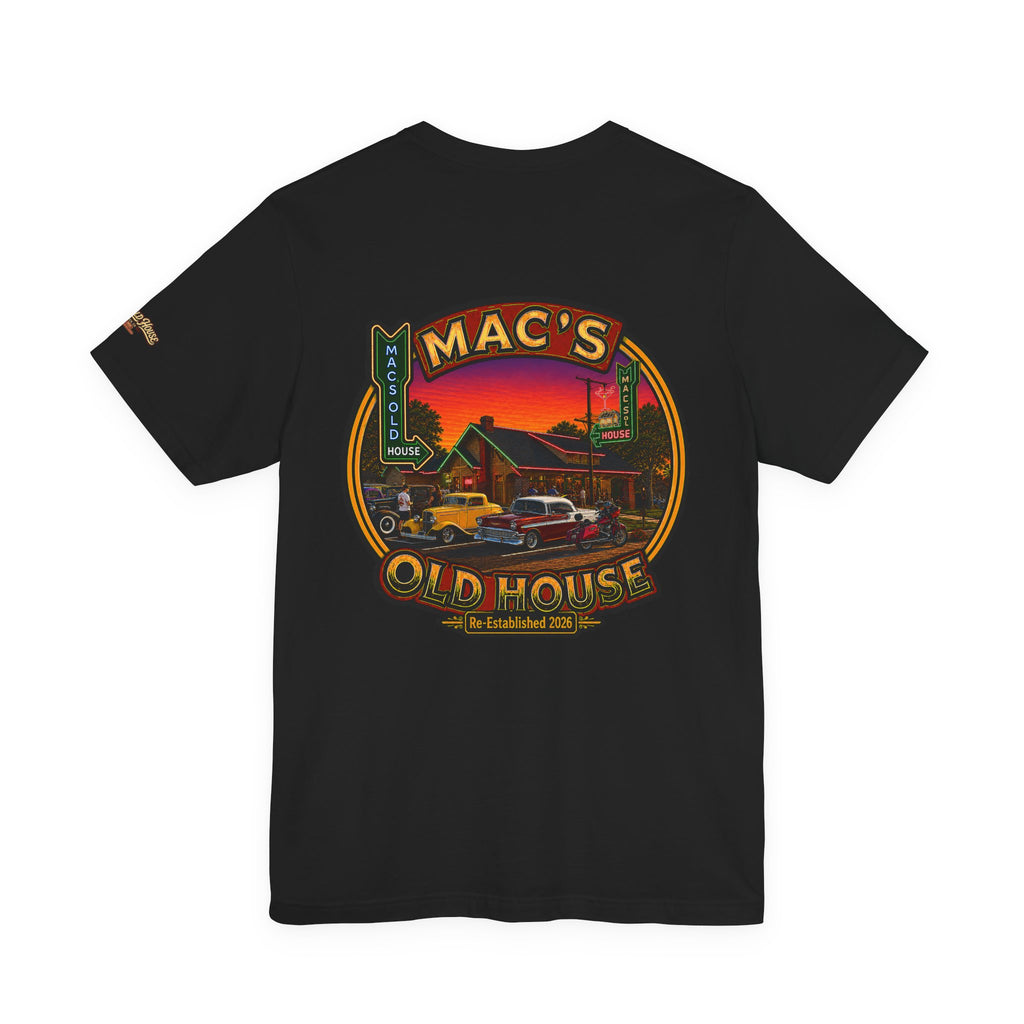 Mac's Old House Retro Diner Graphic Tee