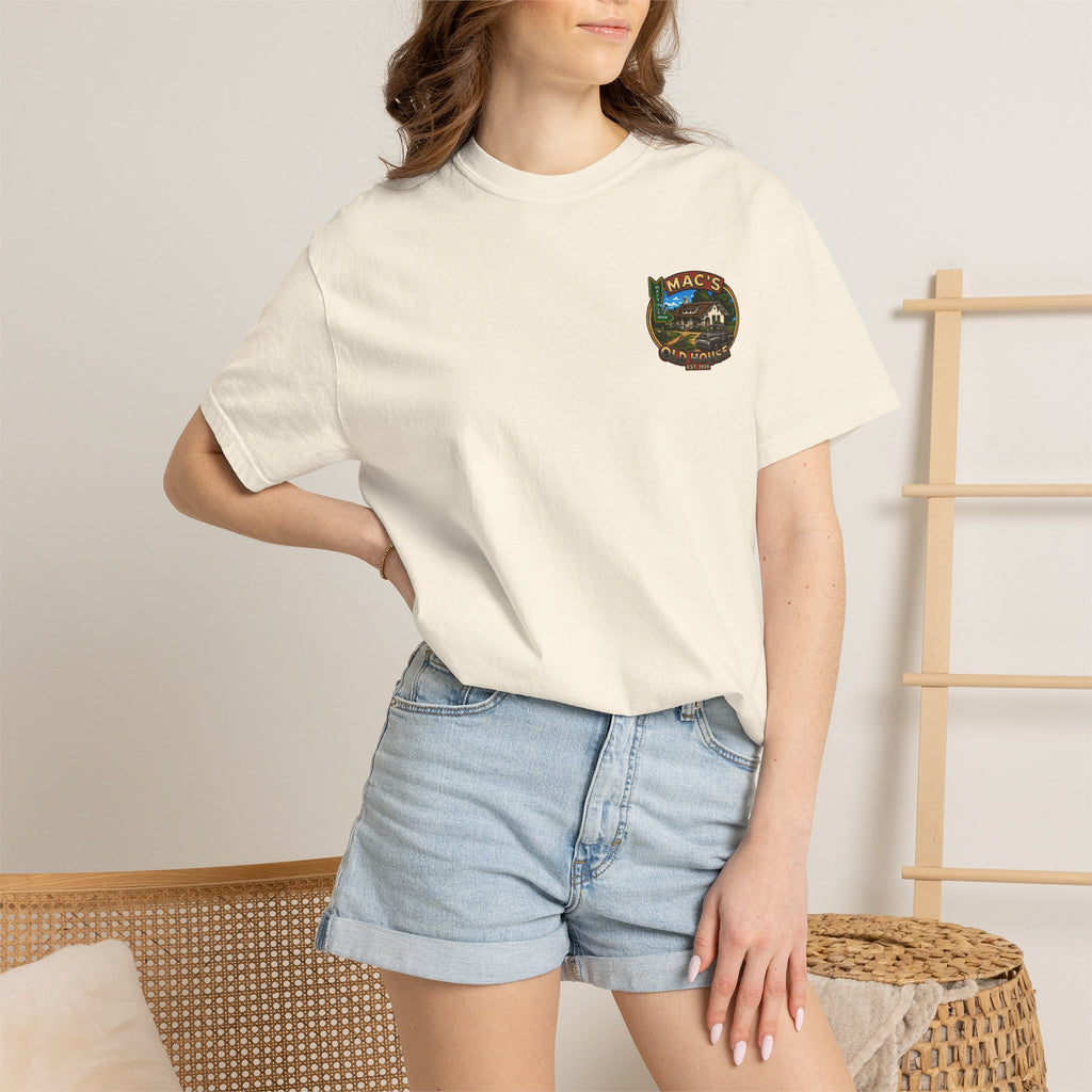 Mac’s Old House T-Shirt – Vintage Diner Scene Tee