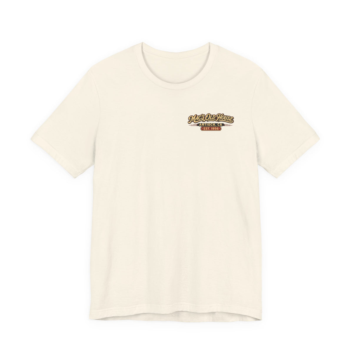 Mac's Old House Tee — Vintage Country House Graphic T-Shirt