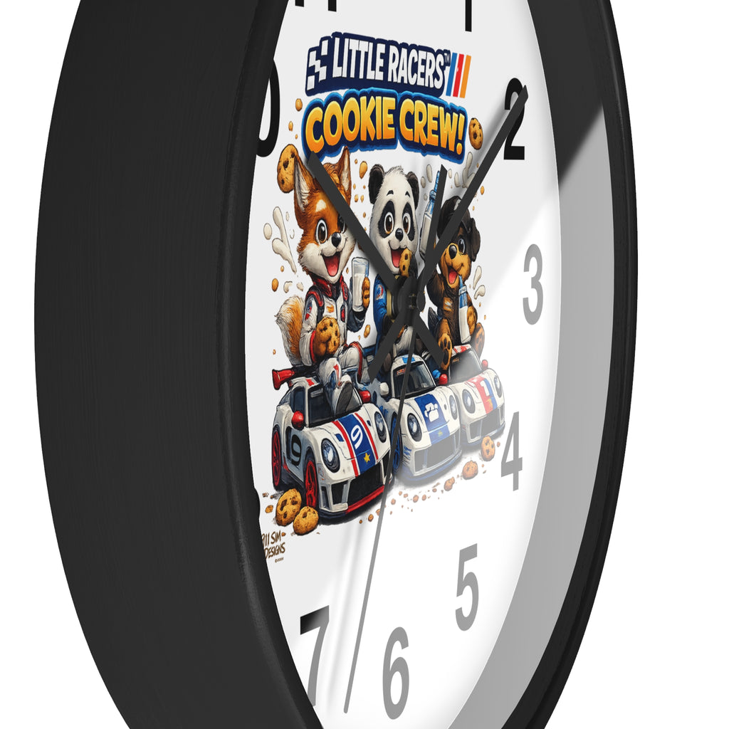 Little Racers™ Cookie Crew Learn-to-Tell-Time Wall Clock