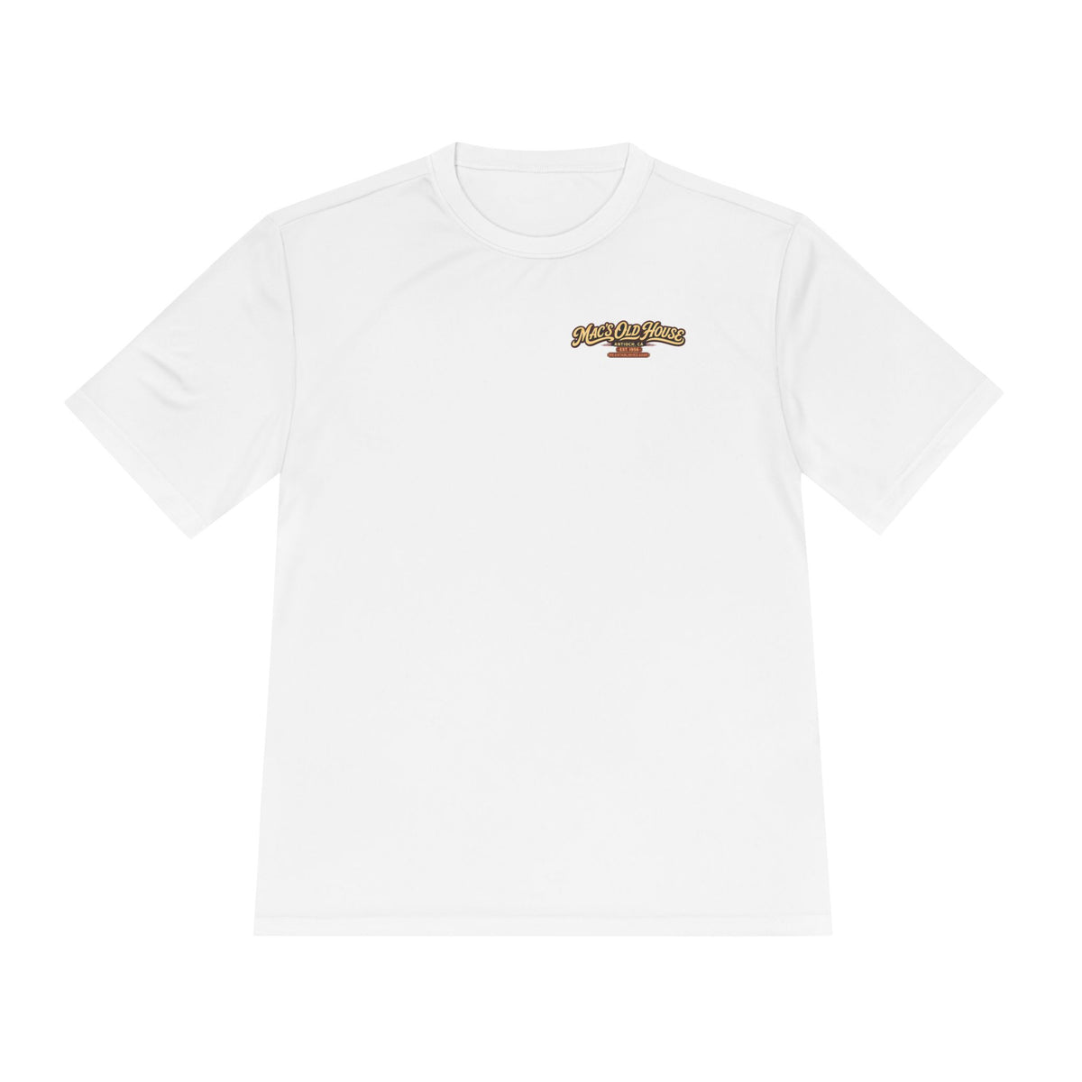 T-Shirt — 'Mac’s Old House' Vintage Scenic Logo Tee