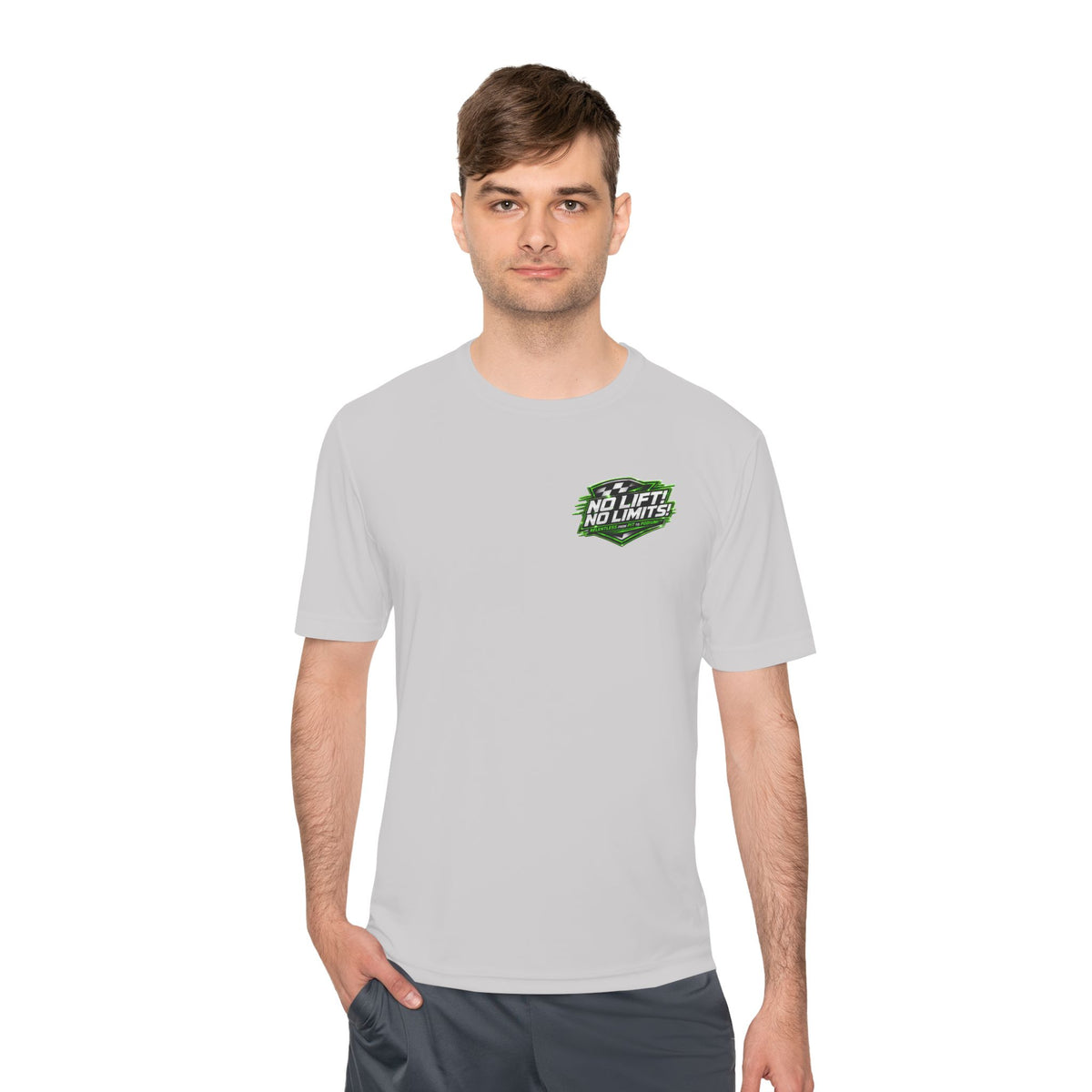 No Lift! No Limits!™ 'Bet On Me' Performance Tee — Moisture‑Wicking Karting Graphic Shirt