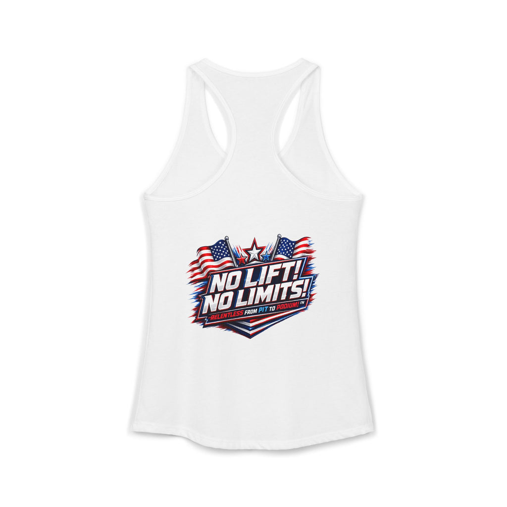 No Lift No Limits™ Happy 250th Racerback Tank