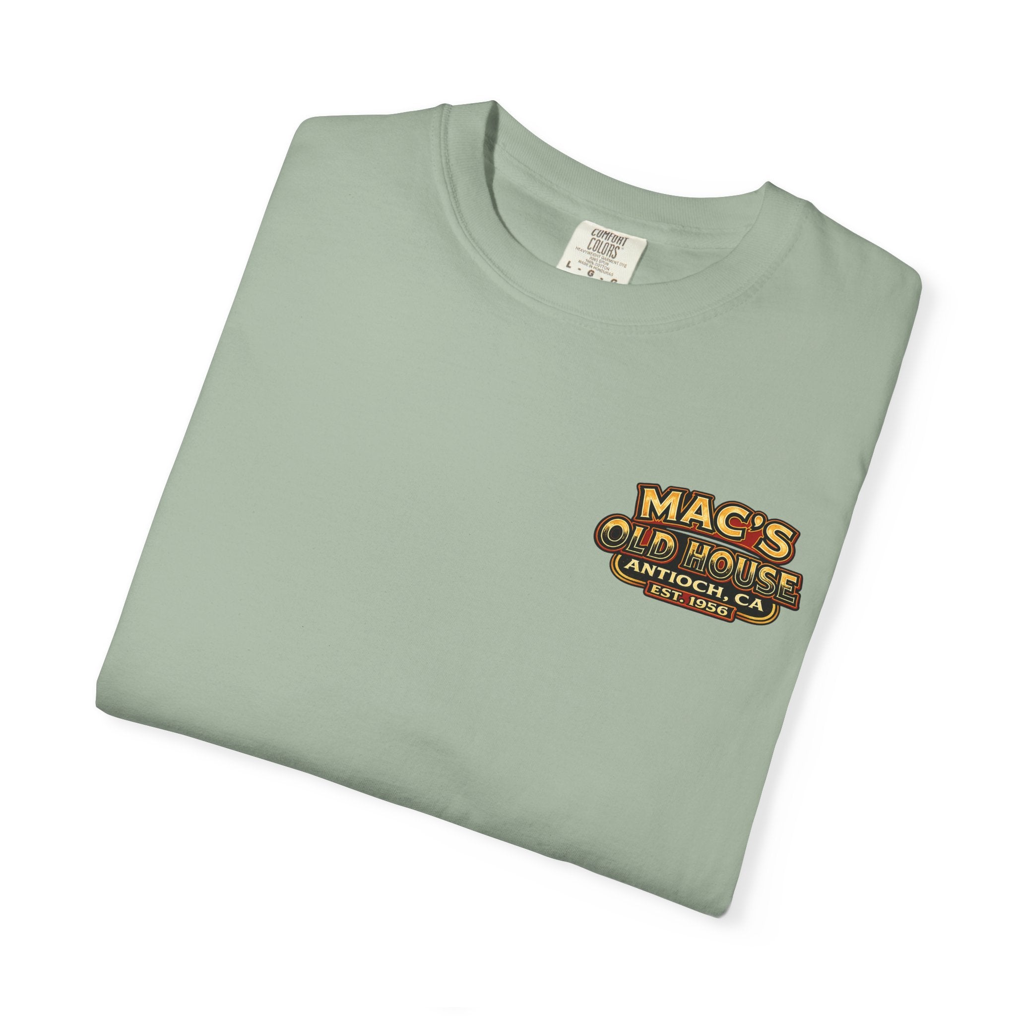 Mac's Old House T-Shirt — Vintage Restaurant Scene Tee