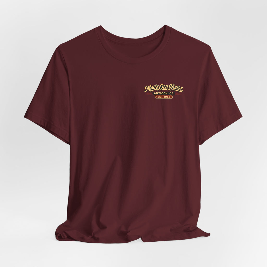 Mac's Old House Tee — Vintage Country House Graphic T-Shirt