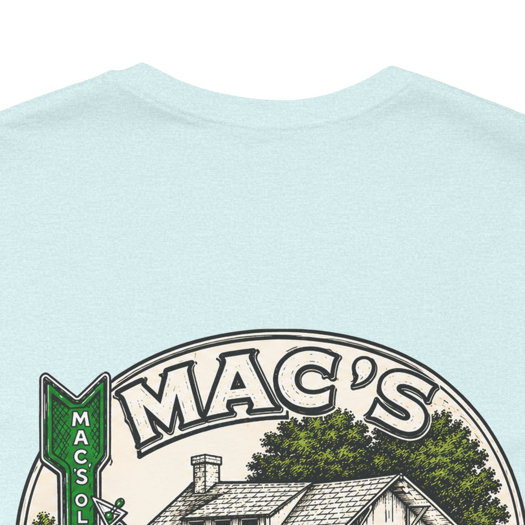 Mac's Old House Tee — Vintage Country House Graphic T-Shirt
