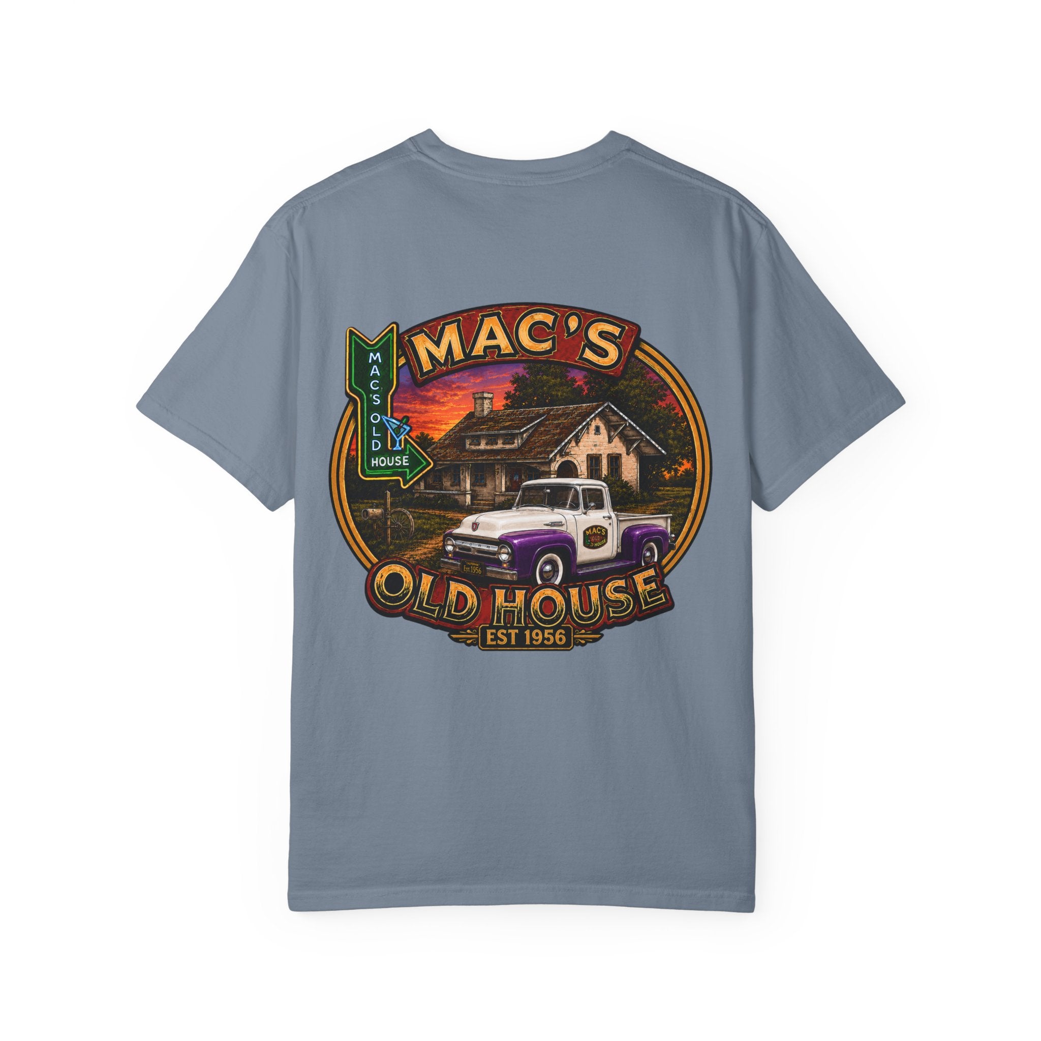 Mac's Old House Vintage Truck T-Shirt