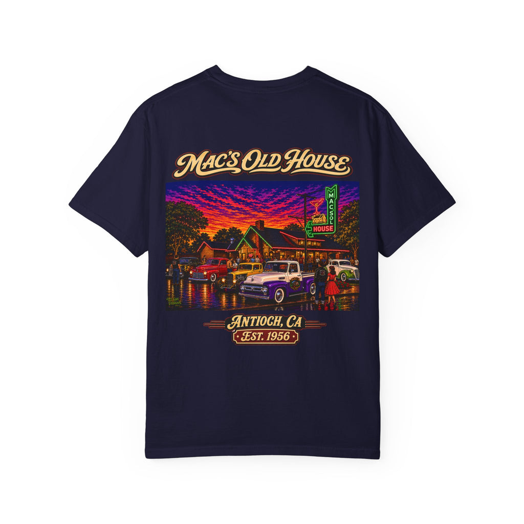 Mac's Old House T‑Shirt — Vintage Antioch, CA Diner Scene