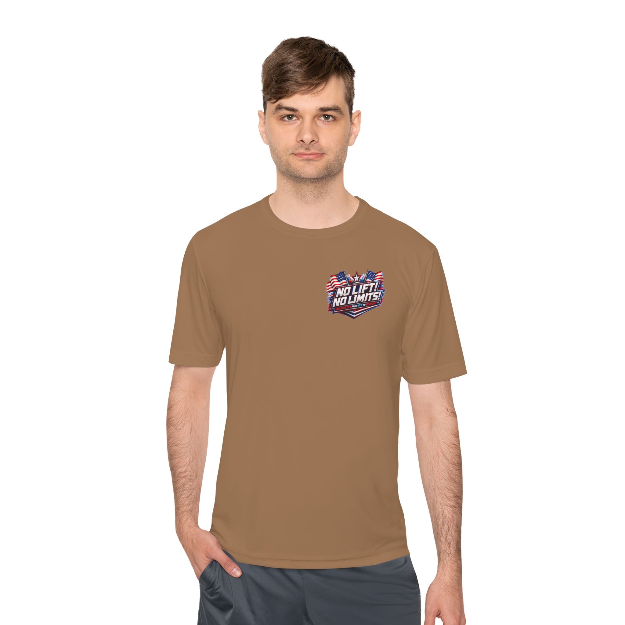No Lift! No Limits!™ Relentless American Race Tee