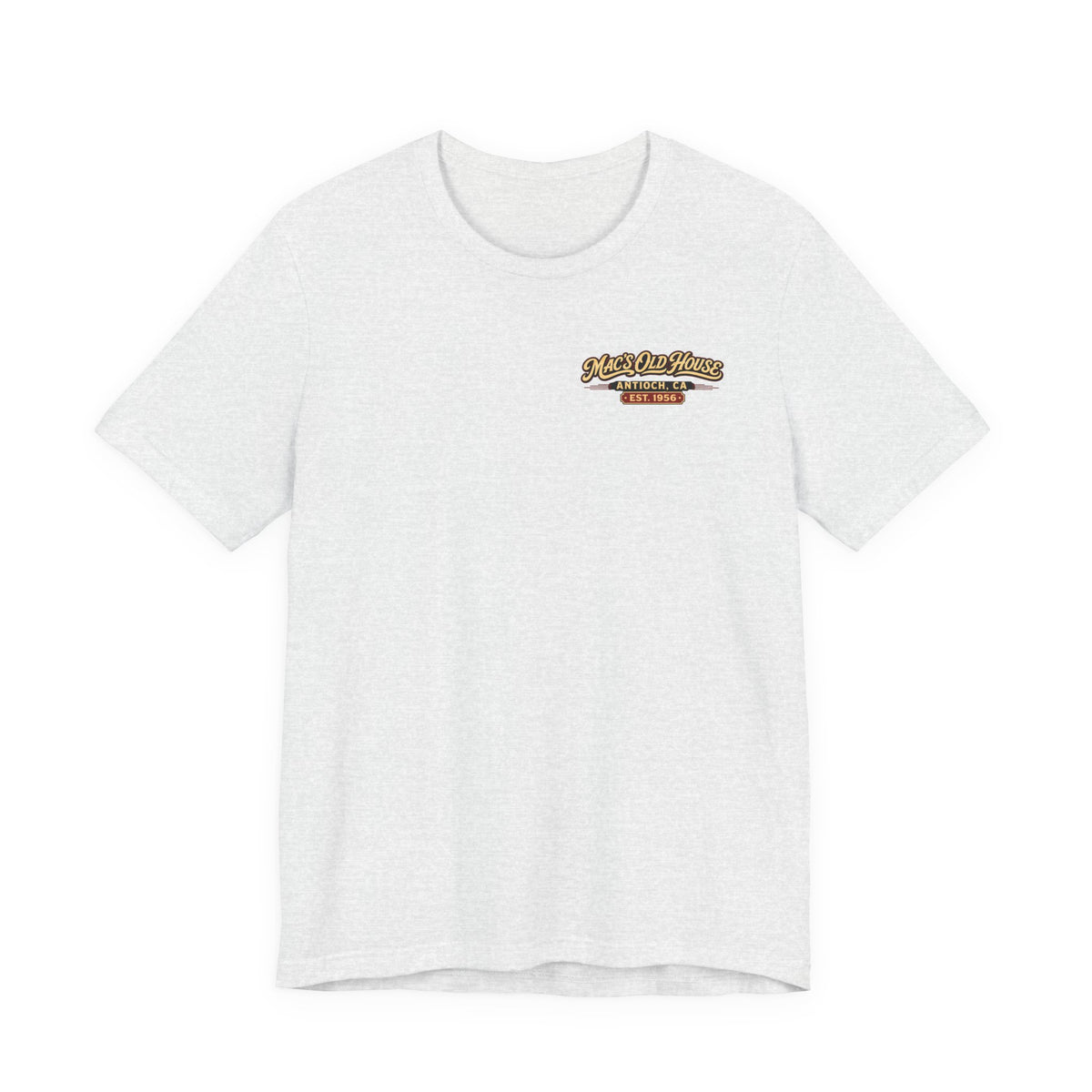 Mac's Old House Tee — Vintage Country House Graphic T-Shirt