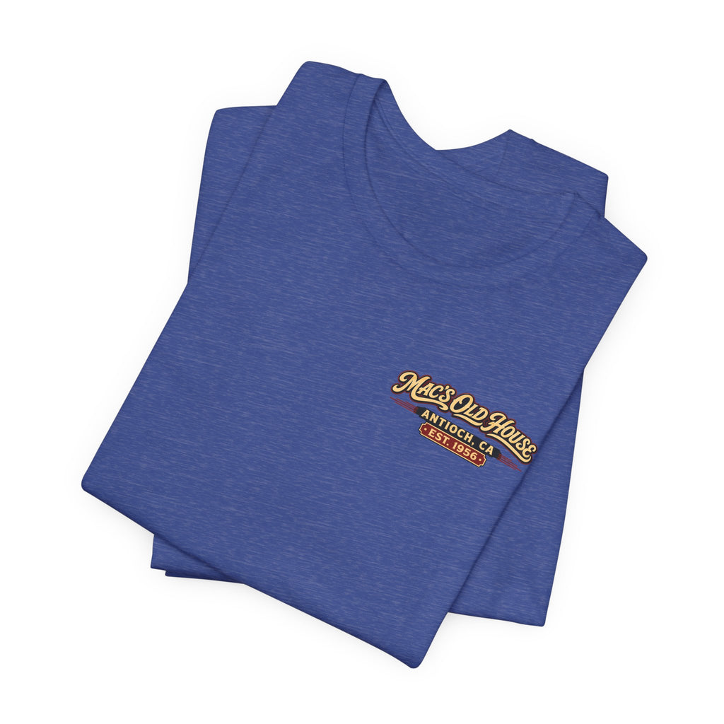 Mac's Old House Tee — Vintage Country House Graphic T-Shirt