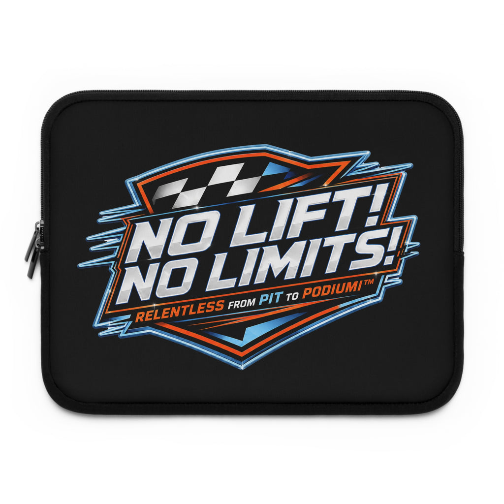 Laptop Sleeve — "No Lift! No Limits!" Racing Graphic Sleeve