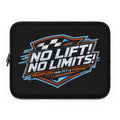 Laptop Sleeve — "No Lift! No Limits!" Racing Graphic Sleeve