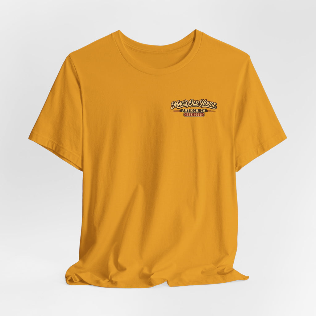 Mac's Old House Tee — Vintage Country House Graphic T-Shirt