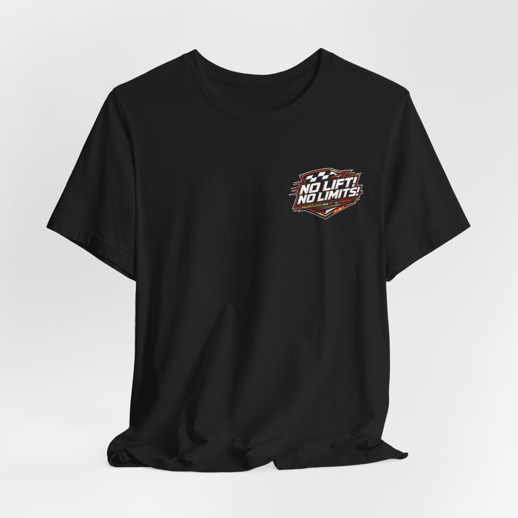 Classic Car Tee – 'No Limits' Retro Roadside Café Graphic Shirt