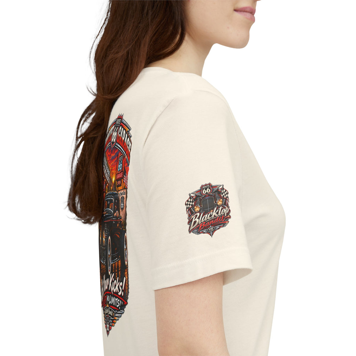 Route 66 Garage – Blacktop Bandit Tee