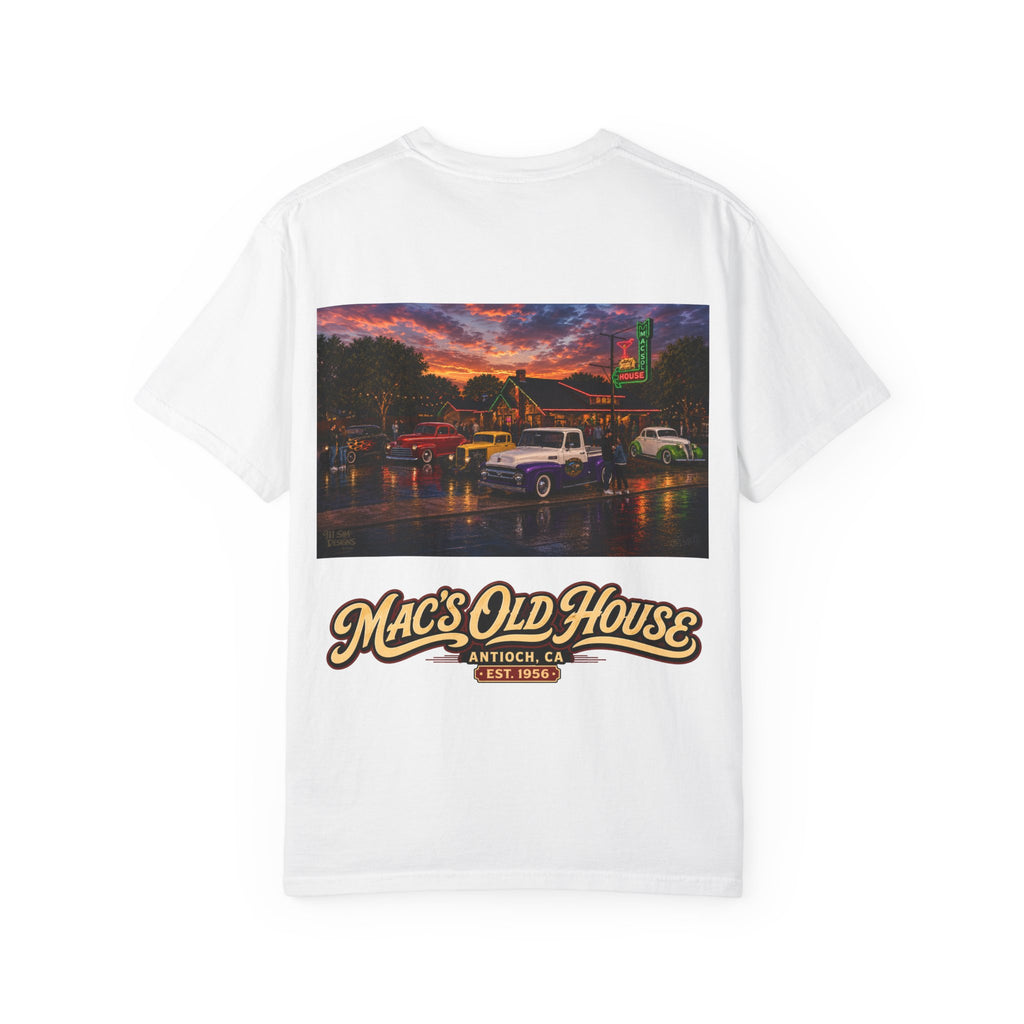 Mac’s Old House T-Shirt – Vintage Diner Scene Tee