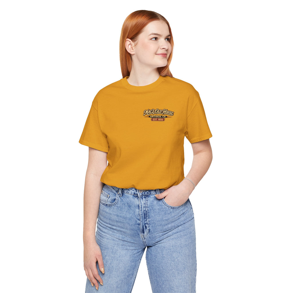 Mac's Old House Tee — Vintage Country House Graphic T-Shirt