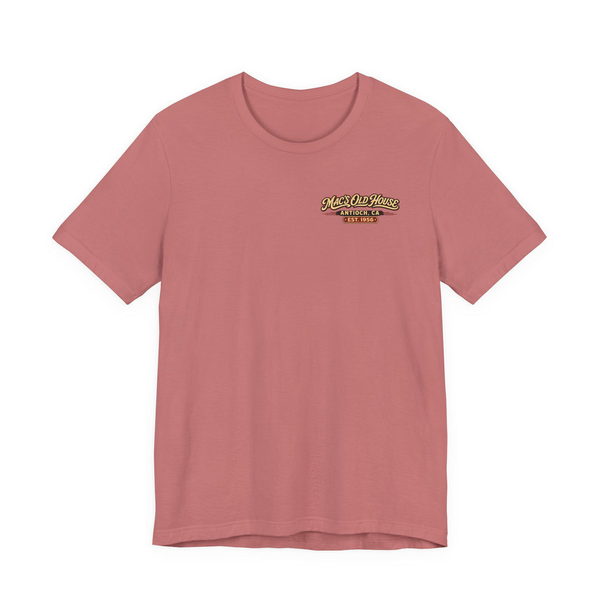 Mac's Old House Tee — Vintage Country House Graphic T-Shirt