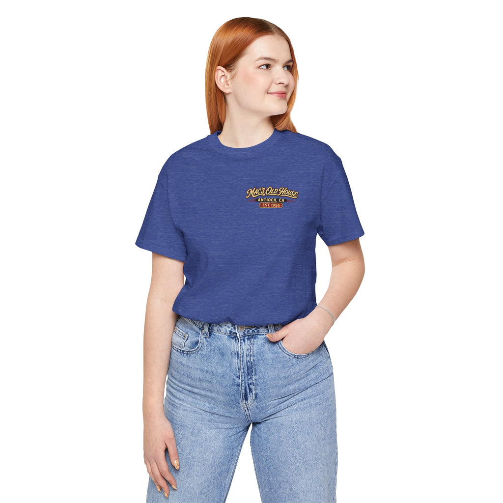 Mac's Old House Tee — Vintage Country House Graphic T-Shirt