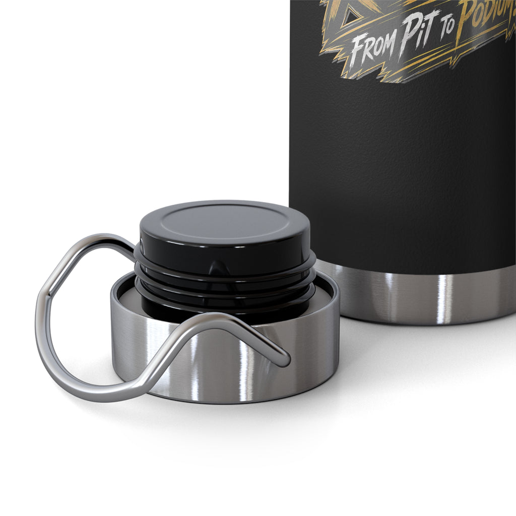 22oz Insulated Water Bottle — “No Limits, Relentless” Motivational Sport Bottle