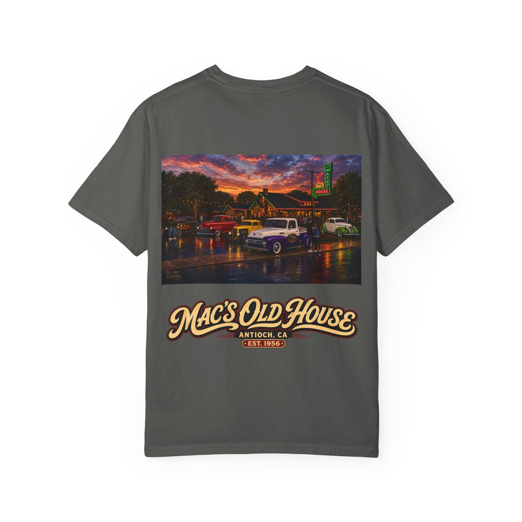 Mac’s Old House T-Shirt – Vintage Diner Scene Tee