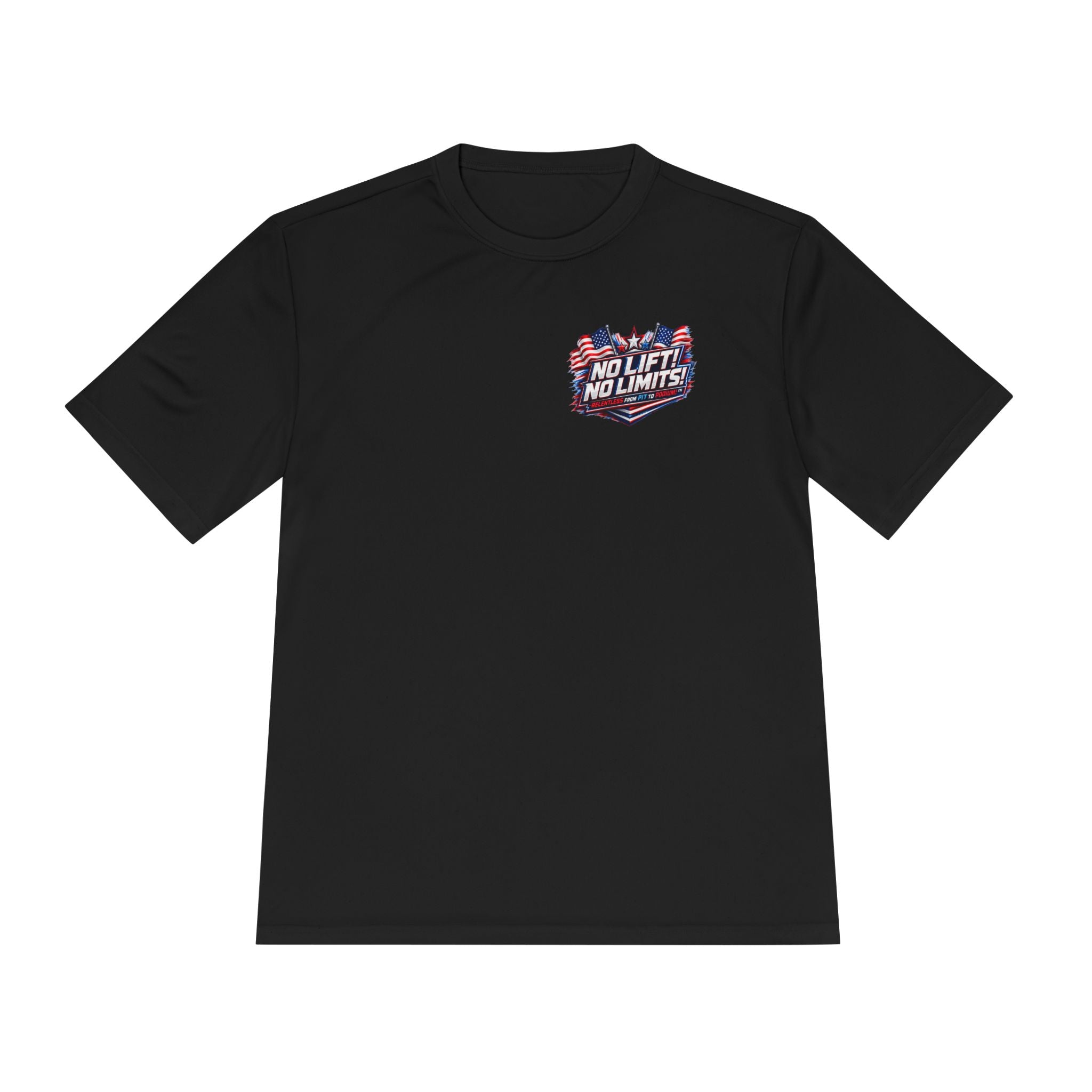 No Lift! No Limits!™ Relentless American Race Tee