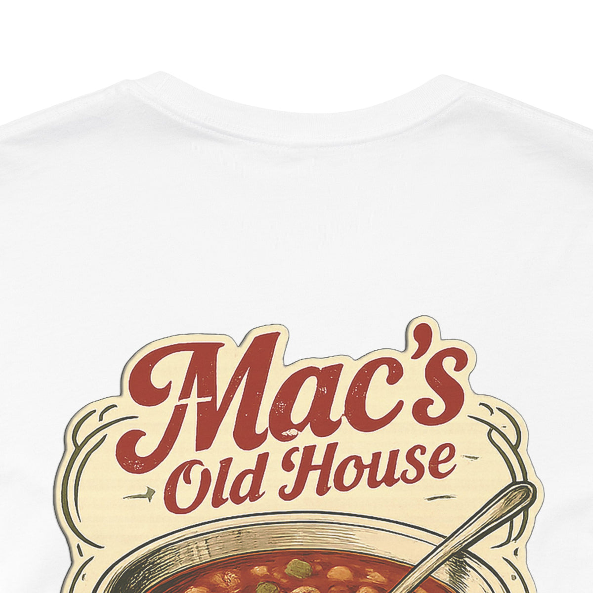 Mac’s Old House Homemade Minestrone Vintage T-Shirt