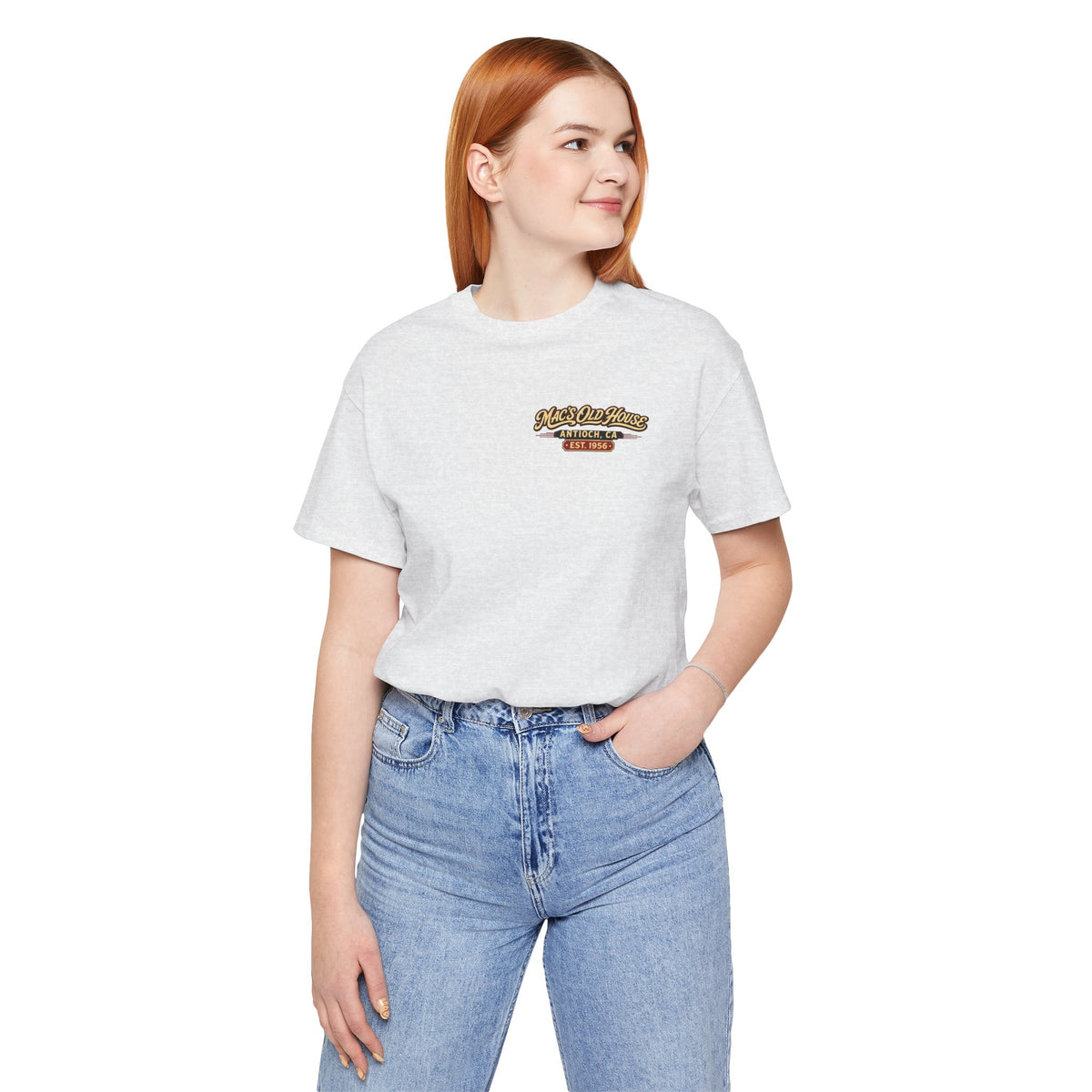 Mac's Old House Tee — Vintage Country House Graphic T-Shirt