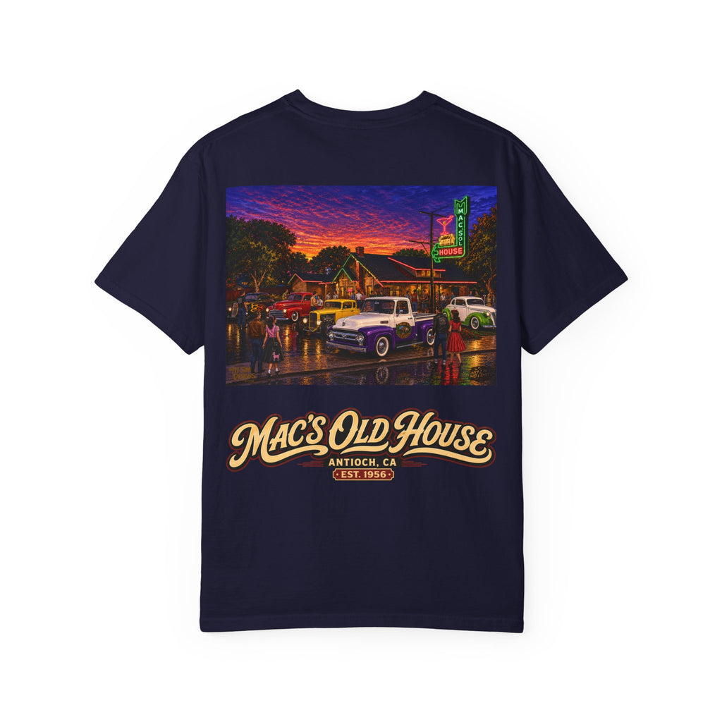 Mac's Old House T-Shirt — Vintage Restaurant Scene Tee
